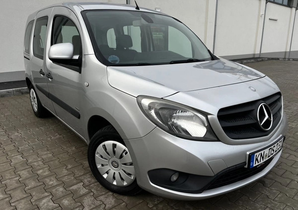 Mercedes-Benz Citan cena 26500 przebieg: 204000, rok produkcji 2013 z Barczewo małe 22